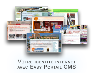 Votre identité WEB - création de site insternet sur mesure avec EP CMS